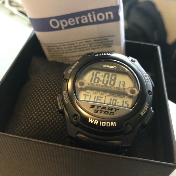 casio w756